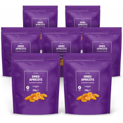 Chollo - by Amazon Albaricoques Deshidratados Paquete 200g &lpar;Pack de 7&rpar;