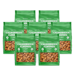 by Amazon Californian Almonds 200g (Pack de 7)