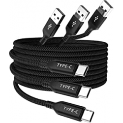 Chollo - Elebase Cable USB-C &lpar;Pack de 3&rpar;