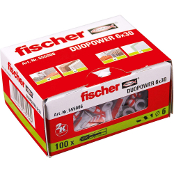 Chollo - Caja 100 Tacos Fischer Duopower 6x30