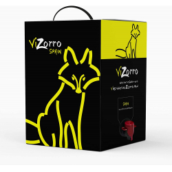 Chollo - Caja con grifo de vino tinto Vizorro 5L