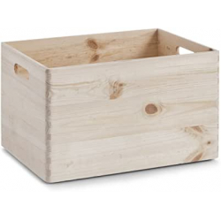 Chollo - Caj&oacute;n de madera multiusos Zeller &lpar;40x30x24cm&rpar;