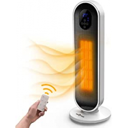 Chollo - Calefactor cer&aacute;mico Rockpals con Mando &lpar;1500W&rpar;