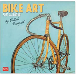 Chollo - Calendario de pared 2021 Legami Bike Art 30x29cm