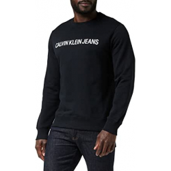 Chollo - Calvin Klein Core Institutional Logo Sweatshirt | Negro J30J307757
