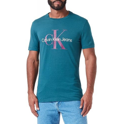 Calvin Klein Jeans Core Monogram Crewneck Slim Organic Cotton Logo T-Shirt | J30J320806CA4