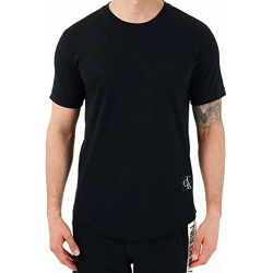 Chollo - Calvin Klein Jeans Badge Turn Up Sleeve Organic Cotton T-Shirt | J30J315319BAE