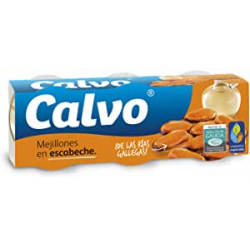 Chollo - Calvo Mejillones en Escabeche 3x80g (Pack de 5)