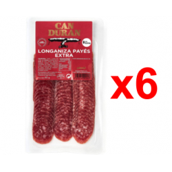 Chollo - Can Duran Longaniza Pay&eacute;s Extra Loncheado Pack 6x 100g