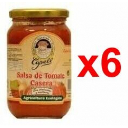 Chollo - Capell Salsa de Tomate Casera Ecológica Pack 6x 350g