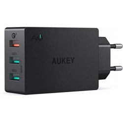 Chollo - Cargador de Pared 3 Puertos Aukey PA-T14 Quick Charge