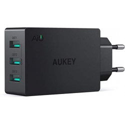 Chollo - Cargador de pared 3 puertos Aukey PA-U35