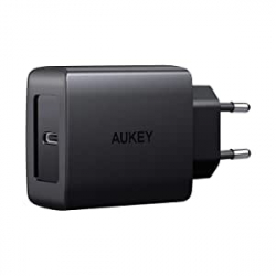 Chollo - Cargador USB-C Aukey PA-Y15 PD3.0 18W