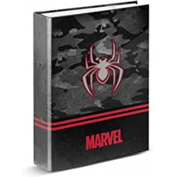 Chollo - Carpeta de anillas Spiderman Dark - Karactermania 00749