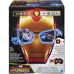 Chollo - Casco Iron Man Hero Vision Realidad Aumentada (Hasbro E0849175)