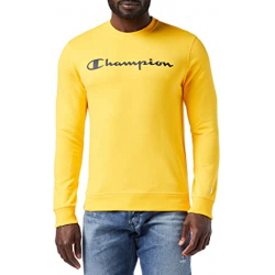 Chollo - Champion American Classics Big Logo Crewneck Sweatshirt | 217143 Yellow