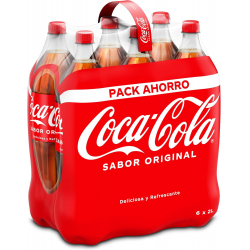 Coca-Cola Botella 2L (Pack de 6)