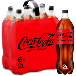 Chollo - Coca-Cola Zero Azúcar Botella 2L (Pack de 6)