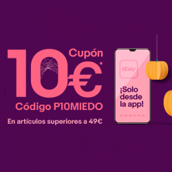 Codigo eBay (-10€ desde App)