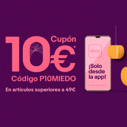 Chollo - Codigo eBay &lpar;-10&euro; desde App&rpar;