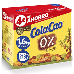 Chollo - ColaCao 0% Azúcares Añadidos 1.6kg