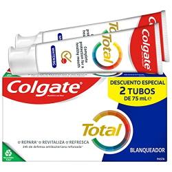 Chollo - Colgate Total Blanqueador 75ml &lpar;Pack de 2&rpar;