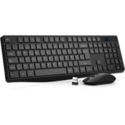 Chollo - Combo teclado y ratón inalámbricos VicTsing - GEPC230AB