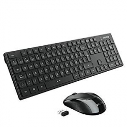 Chollo - Combo Teclado y Rat&oacute;n Inal&aacute;mbricos VicTsing