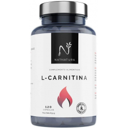 Complemento alimenticio L-Carnitina Natnatura 120 cápsulas