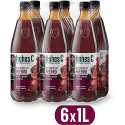 hohes C Nutribebida con Hierro 1L (Pack de 6)
