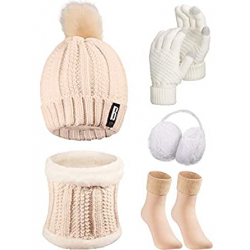 Chollo - Conjunto de Invierno para Mujer &lpar;5 piezas&rpar;