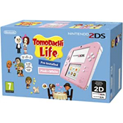 Chollo - Consola Nintendo 2DS Rosa &plus; Tomodachi Life &lpar;Preinstalado&rpar;