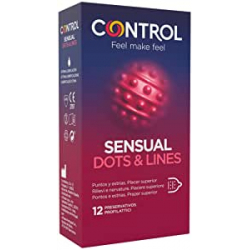 Chollo - Control Sensual Dots & Lines Caja 12 Preservativos &vert; 00010336000000