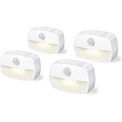 Chollo - Coolapa 004 Luces nocturnas con sensor de movimiento Pack 4x