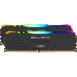 Chollo - Crucial Ballistix RGB 16GB Kit (2x 8GB) DDR4-3600 CL16 | BL2K8G36C16U4BL