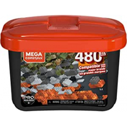 MEGA Construx Pro Builders Caja 480 piezas | Mattel GJD25