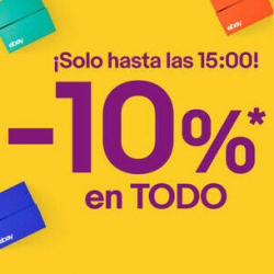 Chollo - Cup&oacute;n eBay &lpar;-10&percnt; Extra en Todo&rpar;