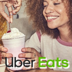 Chollo - Cup&oacute;n 75&percnt; de descuento en tu primer pedido en Uber Eats