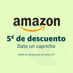 Chollo - Cup&oacute;n Amazon -5&euro; &lpar;solo para cuentas seleccionadas&rpar;