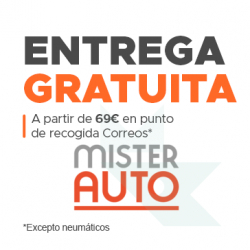Chollo - Cupón de Envío Gratis a Correos a partir de 69€ en Mister Auto