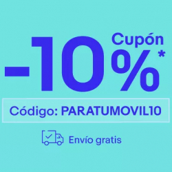 Chollo - Cup&oacute;n eBay -10&percnt; Extra en M&oacute;viles y Accesorios