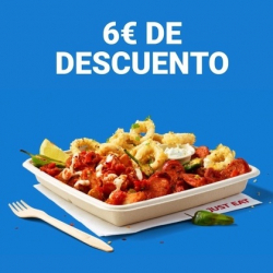 Chollo - Cupón Just Eat -6€ (1 solo uso)