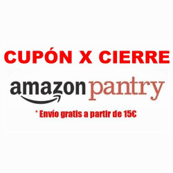 Chollo - Cupón por cierre del supermercado Amazon Pantry