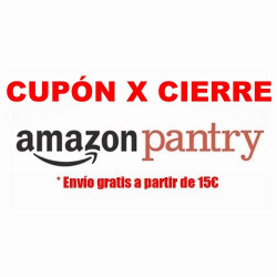 Chollo - Cup&oacute;n por cierre del supermercado Amazon Pantry