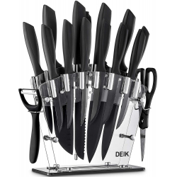 Chollo - Deik Juego de cuchillos con soporte 16 pcs | J1-AB112