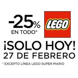 Chollo - Descuento -25&percnt; en TODO LEGO