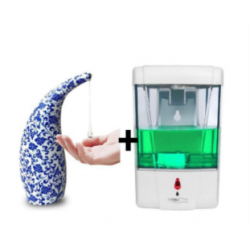 Chollo - Dispensadores de jab&oacute;n autom&aacute;ticos TiooDre Pack 2x 300 &plus; 700ml