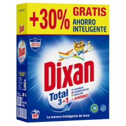Chollo - Dixan Total detergente en polvo lavadora para ropa 68 lavados