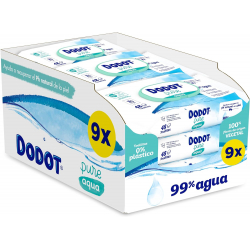 Chollo - Dodot Toallitas Aqua Pure 48 unidades &lpar;Pack de 9&rpar;