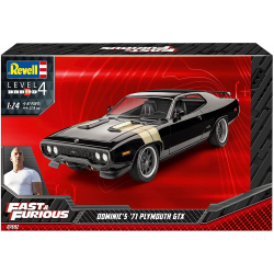 Chollo - Dominic's Plymouth GTX 1971 - Fast & Furious | Revell 07692